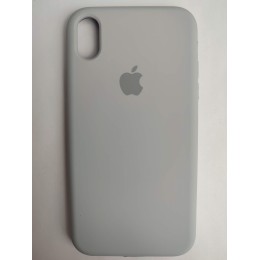 Чехол силиконовый Silicone Case ORG iPhone XR (полная защита) голубой (043)