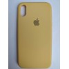 Чехол силиконовый Silicone Case ORG iPhone XR (полная защита) золотистый (004)