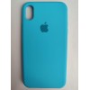 Чехол силиконовый Silicone Case ORG iPhone XR васильковый