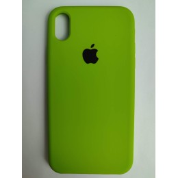 Чехол силиконовый Silicone Case ORG iPhone XR зеленый