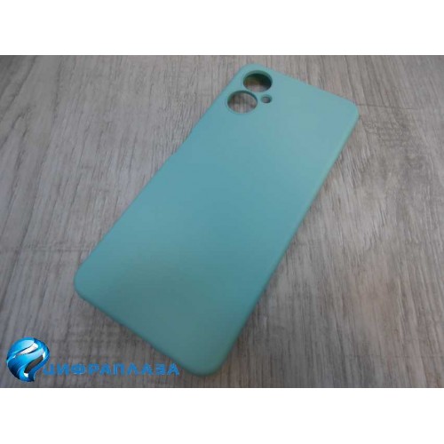 Чехол силиконовый Tecno Camon 19 Neo Silicone Cover 2mm бирюзовый