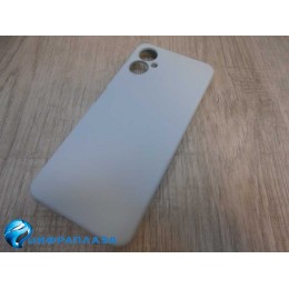 Чехол силиконовый Tecno Camon 19 Neo Silicone Cover 2mm небесно-голубой