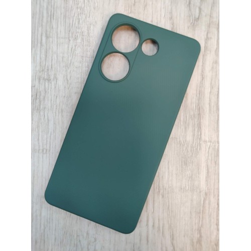 Чехол силиконовый Tecno Camon 20/20 Pro Silicone Cover Nano темно-зеленый