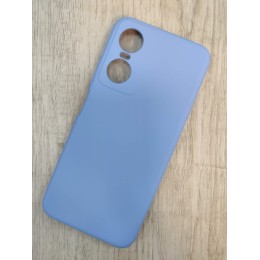 Чехол силиконовый Tecno Pop 6 Pro Silicone Cover Nano сиреневый
