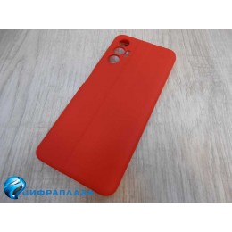 Чехол силиконовый Tecno Pova 3 Silicone Cover 2mm красный