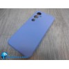 Чехол силиконовый Tecno Pova 4 Pro Silicone Cover 2mm голубой