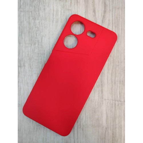 Чехол силиконовый Tecno Pova 5 Silicone Cover Nano 2mm красный