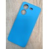 Чехол силиконовый Tecno Pova 5 Silicone Cover Nano 2mm лазурный