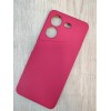 Чехол силиконовый Tecno Pova 5 Silicone Cover Nano 2mm вишневый