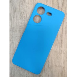 Чехол силиконовый Tecno Pova 5 Silicone Cover Nano лазурный