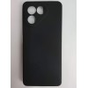 Чехол силиконовый Tecno Pova 7/7 Neo матовый с защитой камеры черный