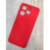 Чехол силиконовый Tecno Spark 10 Pro Silicone Cover Nano красный