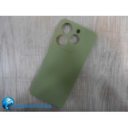 Чехол силиконовый Tecno Spark 10 Pro Soft Touch матовый фисташковый