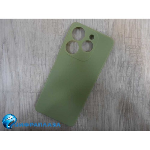 Чехол силиконовый Tecno Spark 10 Pro Soft Touch матовый фисташковый
