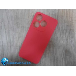 Чехол силиконовый Tecno Spark 10 Pro Soft Touch матовый фуксия