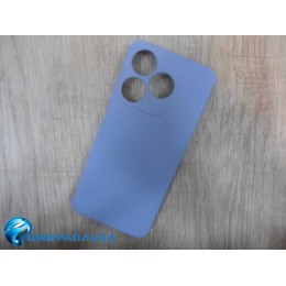 Чехол силиконовый Tecno Spark 10 Silicone Cover Nano 2mm голубой