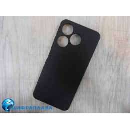 Чехол силиконовый Tecno Spark 10 Silicone Cover Nano черный