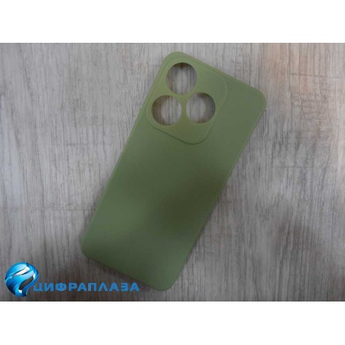 Чехол силиконовый Tecno Spark 10 Soft Touch матовый фисташковый