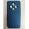 Чехол силиконовый Tecno Spark 30С Silicone Cover Nano темно-синий