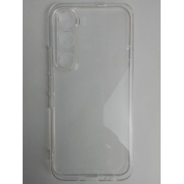 Чехол силиконовый Tecno Spark 40 Pro прозрачный с защитой камеры 