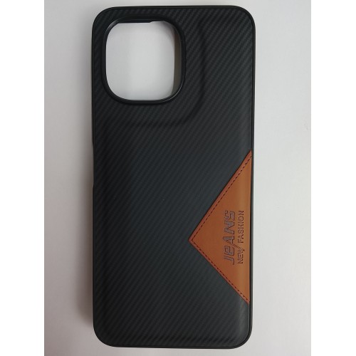 Чехол силиконовый Tecno Spark 40С JEANS черный