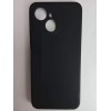 Чехол силиконовый Tecno Spark 40С матовый с защитой камеры черный