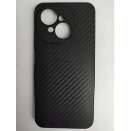 Чехол силиконовый Tecno Spark Go 1 2025 карбон черный