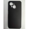 Чехол силиконовый Tecno Spark Go 1 2025 Silicone Cover без лого черный