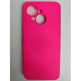 Чехол силиконовый Tecno Spark Go 1 2025 Silicone Cover без лого фуксия