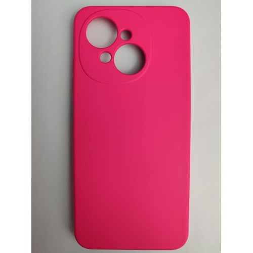 Чехол силиконовый Tecno Spark Go 1 2025 Silicone Cover без лого фуксия