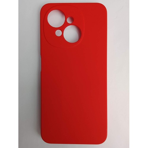 Чехол силиконовый Tecno Spark Go 1 2025 Silicone Cover без лого красный