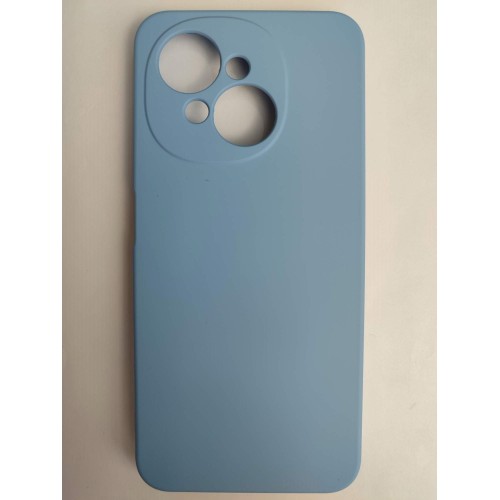 Чехол силиконовый Tecno Spark Go 1 2025 Silicone Cover без лого сетло-голубой