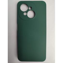 Чехол силиконовый Tecno Spark Go 1 2025 Silicone Cover Nano темно-зеленый
