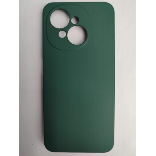 Чехол силиконовый Tecno Spark Go 1 2025 Silicone Cover Nano темно-зеленый
