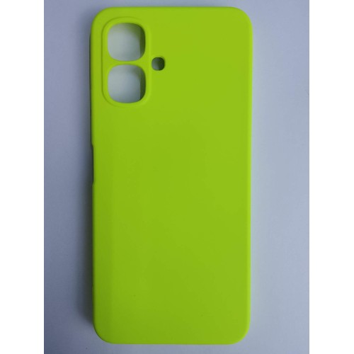 Чехол силиконовый Tecno Spark Go 2/Spark 40C/Smart 10 Silicone Cover без лого салатовый