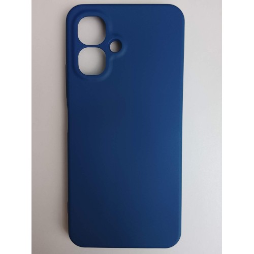 Чехол силиконовый Tecno Spark Go 2/Spark 40C/Smart 10 Soft Touch синий