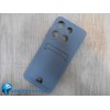 Чехол силиконовый Tecno Spark Go 2023/Pop 7 матовый цветной с визитницей серый