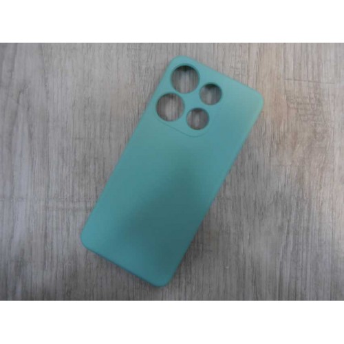 Чехол силиконовый Tecno Spark Go 2023/Pop 7 Silicone Cover Nano 2mm бирюзовый