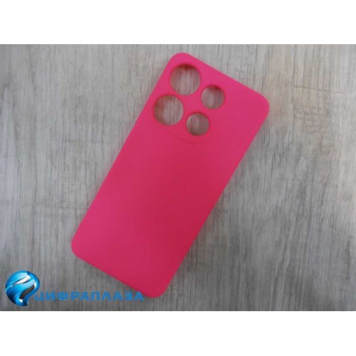 Чехол силиконовый Tecno Spark Go 2023/Pop 7 Silicone Cover Nano 2mm фуксия