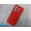 Чехол силиконовый Tecno Spark Go 2023/Pop 7 Silicone Cover Nano 2mm красный