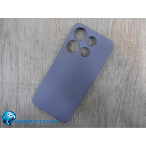 Чехол силиконовый Tecno Spark Go 2023/Pop 7 Silicone Cover Nano 2mm серый