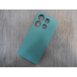 Чехол силиконовый Tecno Spark Go 2023/Pop 7 Silicone Cover Nano бирюзовый