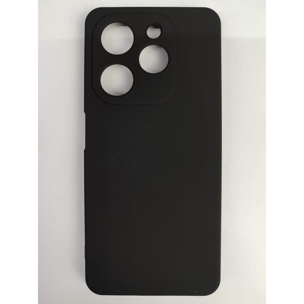 Чехол силиконовый Tecno Spark Go 2024/Pop 8 Silicone Case без лого черный