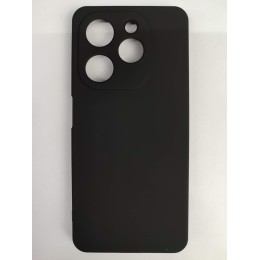 Чехол силиконовый Tecno Spark Go 2024/Pop 8 Silicone Case без лого черный