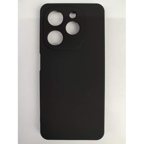 Чехол силиконовый Tecno Spark Go 2024/Pop 8 Silicone Case без лого черный