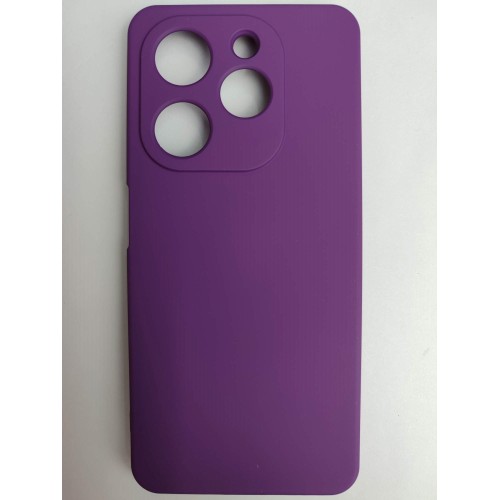 Чехол силиконовый Tecno Spark Go 2024/Pop 8 Silicone Cover Nano 2mm фиолетовый