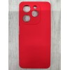 Чехол силиконовый Tecno Spark Go 2024/Pop 8 Silicone Cover Nano 2mm красный