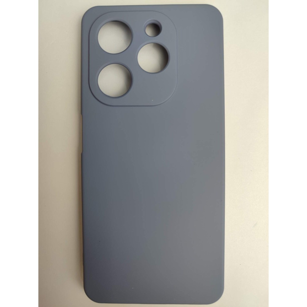 Чехол силиконовый Tecno Spark Go 2024/Pop 8 Silicone Cover Nano серый