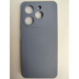 Чехол силиконовый Tecno Spark Go 2024/Pop 8 Silicone Cover Nano серый