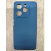 Чехол силиконовый Tecno Spark Go 2024/Pop 8 Silicone Cover Nano темно-синий